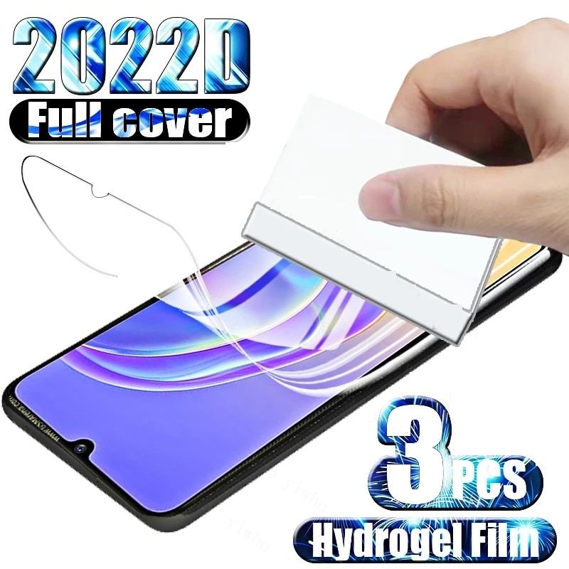 3PCS For Vivo Y53t Y53s Y54s Y55s Y55 Y70s Y73s Y70t Y71t Y72 Y72t Y73 Y75s Y32t Y52t Y73t Y74s Hydrogel Film Protector Screen