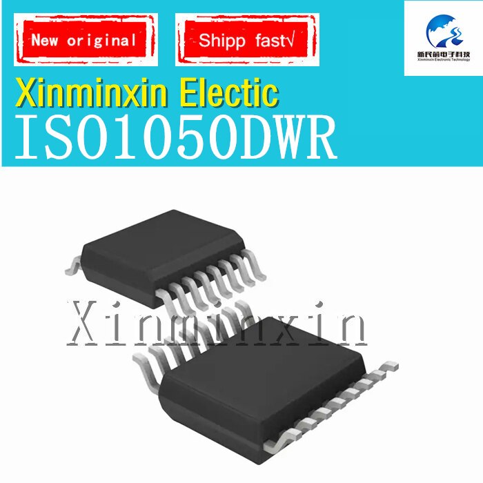 10PCS/lot ISO1050DWR ISO1050DW ISO1050 SOP-16 SMD IC chip New Original