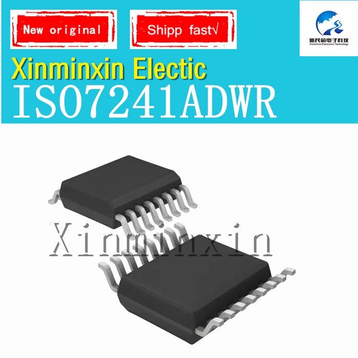 1PCS/lot ISO7241ADWR ISO7241ADW ISO7241A SOP-16 SMD IC chip New Original