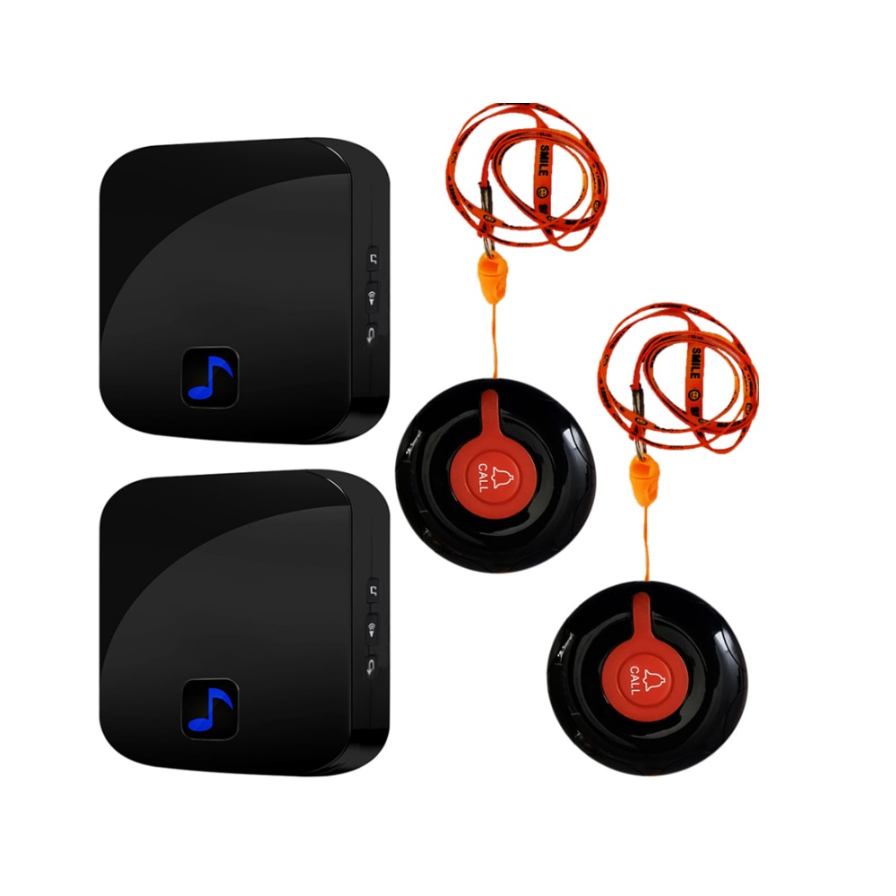 Wireless Receiver Restaurant Pager Waiter Call 433MHz For Cafe Office Bar