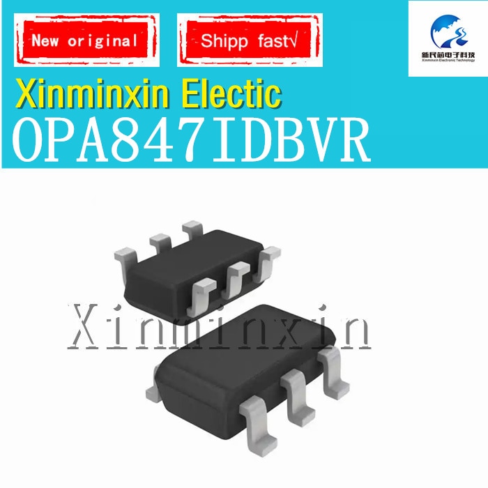 10PCS/lot OPA847IDBVR OPA847IDBVT OPA847IDBV OPA847 OATI SOT23-6 SMD IC chip New Original