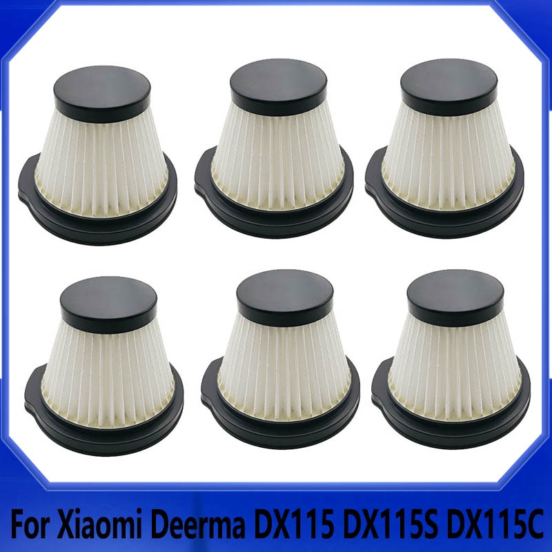 Hepa filter for Xiaomi Deerma DX115 DX115S DX115C portable vacuum cleaner spare parts