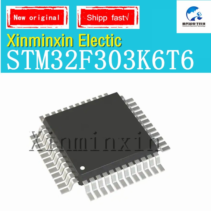 1PCS/lot STM32F303K6T6 QFP32 SMD IC chip New Original