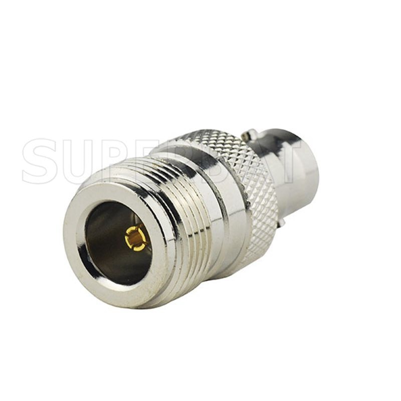Superbat 5pcs N-BNC Adapter N Jack to BNC Female Straight RF Coaxial Connector