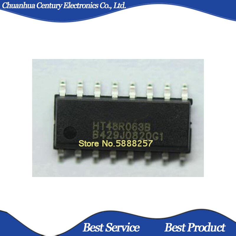 10 Pcs/Lot HT48R063B SOP16 New and Original In Stock
