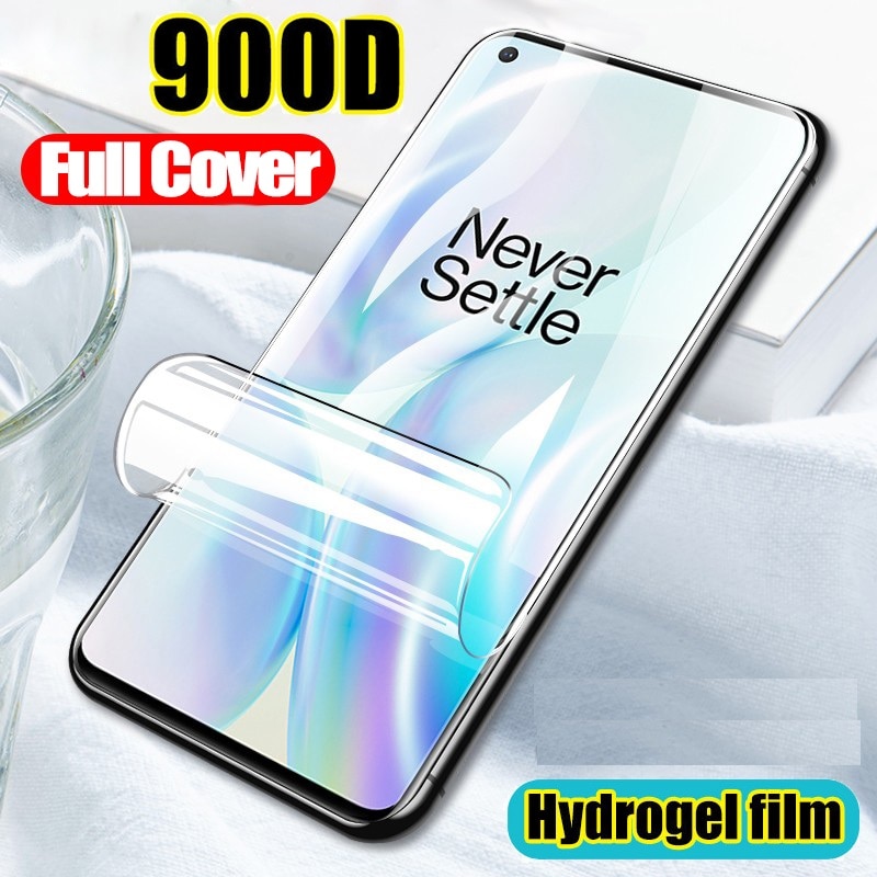 Hydrogel Film Screen Protector For OnePlus 7T 6T 5T 8T 10 Pro Full Cover Soft Film Screen Protector For OnePlus 7 8 9 9R Nord