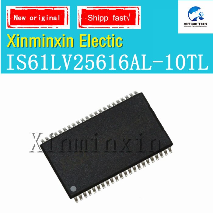 10PCS/lot IS61LV25616AL-10TL 10TLI TSOP44 SMD IC chip New Original