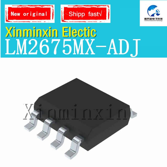 10PCS/lot LM2675 2675MADJ LM2675M-ADJ LM2675MX-ADJ SOP8 SOP-8 SOP SMD IC chip New Original