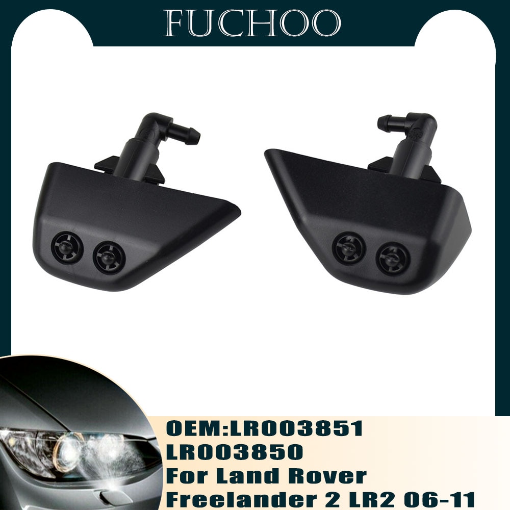 Car accessories Headlight Washer Spray Nozzle Jet LR003851 LR003850 fit for Land Rover Freelander 2 LR2 2006-2011