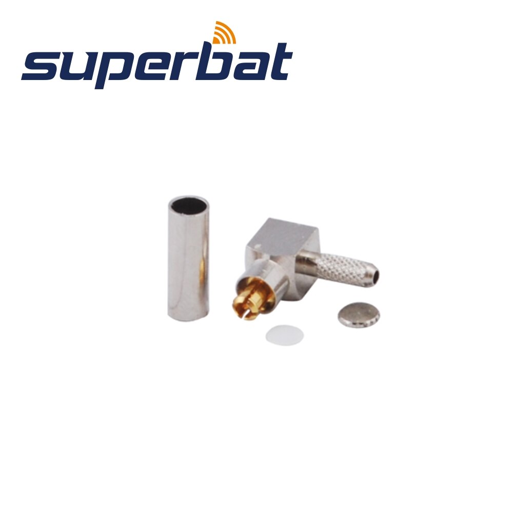 Superbat MC-Card Crimp Male Right Angle Connector for Option Wireless Card