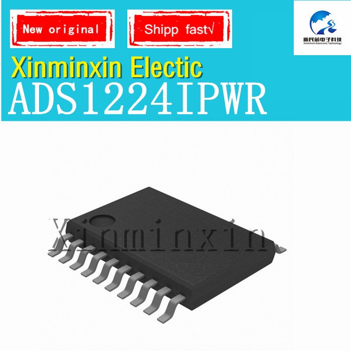 1PCS/lot ADS1224IPWR ADS1224IPW ADS1224 TSSOP20 SMD IC chip New Original