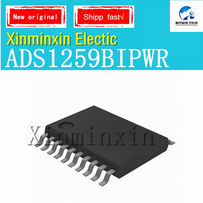 1PCS/lot ADS1259BIPWR ADS1259BIPW ADS1259B TSSOP-20 TSSOP20 TSSOP SMD IC chip New Original