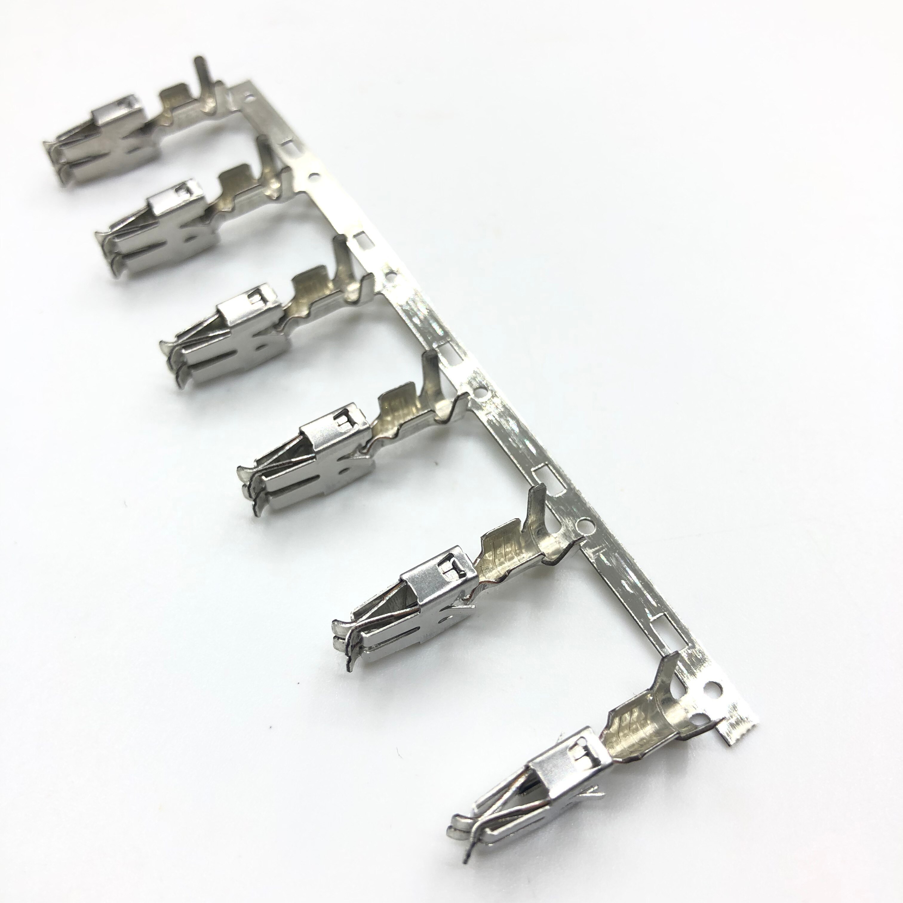 20 pcs 6.3mm series automotive car splices wire terminal 926965-1 Non-insulated female Crimp terminals DJ6218B-E6.3B