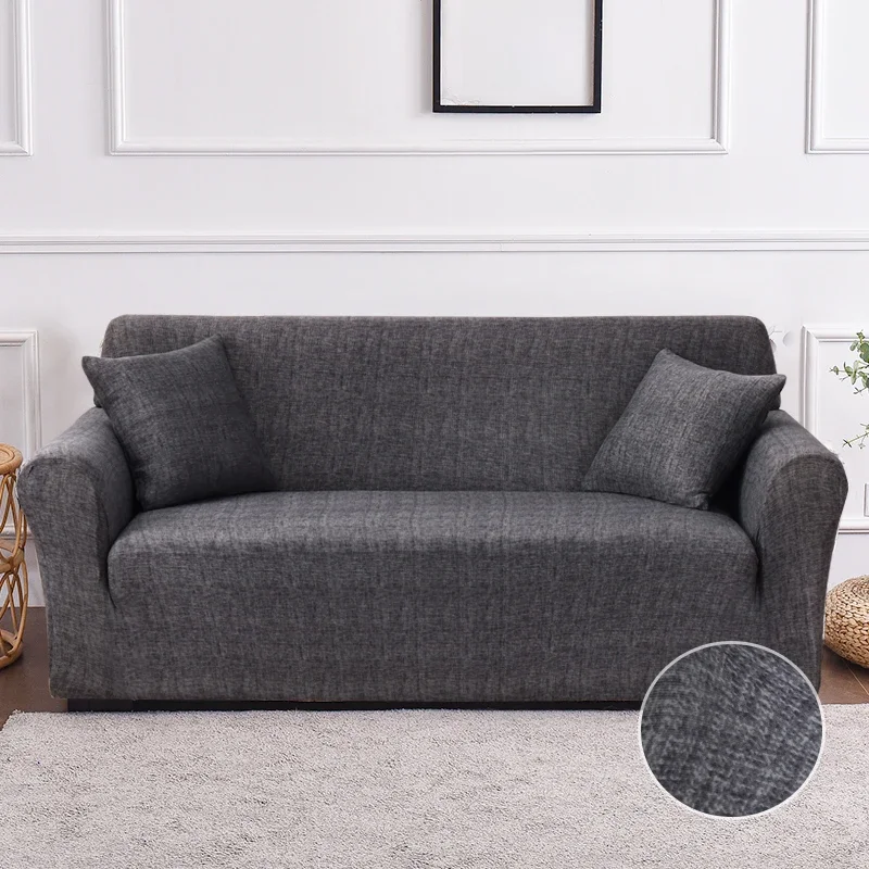 Elastic Sofa Covers for Living Room Geometric ArmChair Loveseat Couch Cover Corner L Shaped Sofa