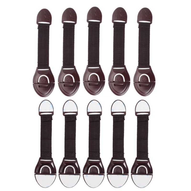 10Pcs/Lot Child Lock Protection of Children Locking Doors for Children's Safety Kids Plastic Lock Best Selling