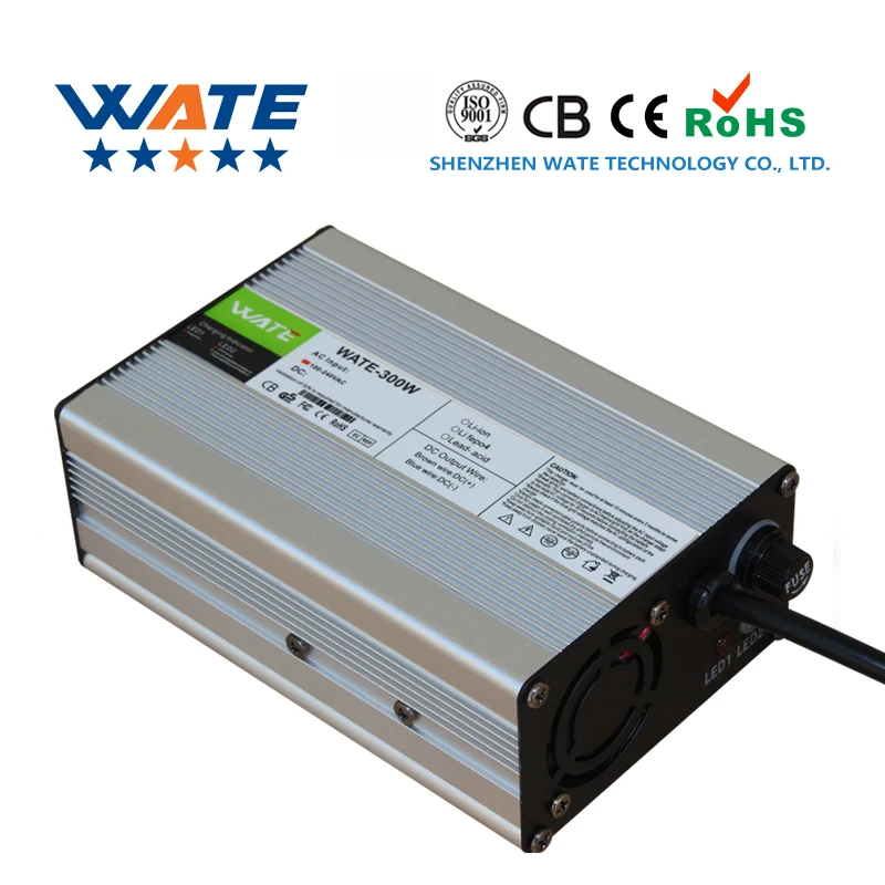 14.6V 10A Charger Smart aluminum Case For 4S 12.8V Outdoor Portable LiFePO4 Battery fast Charger