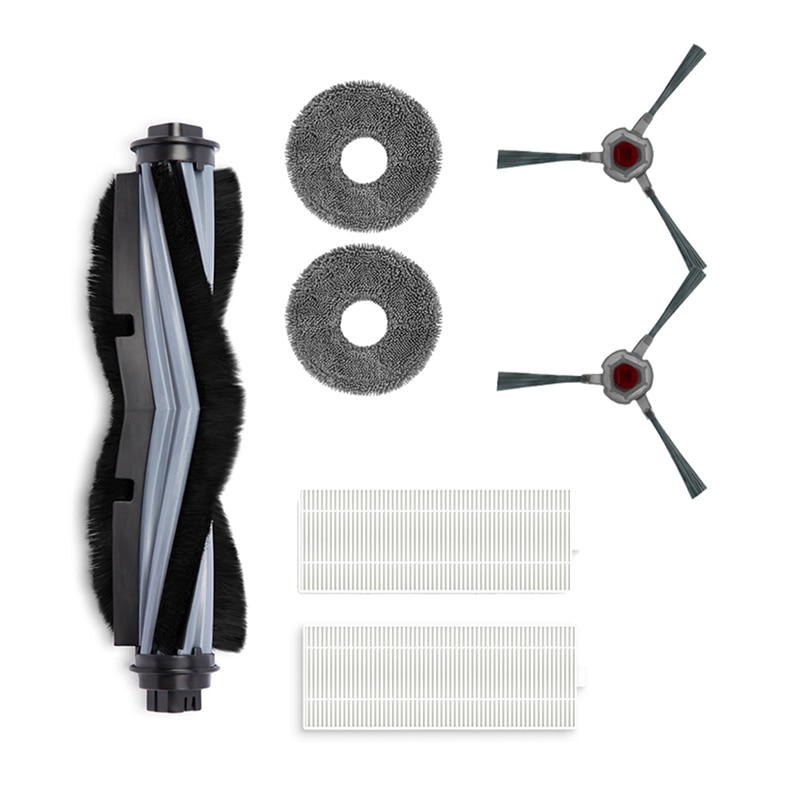 Main Side Brush Filter Mop Cloth Replacement Accessories For Ecovacs DEEBOT N9+ Plus Self Cleaning Robot Vacuum Cleaner