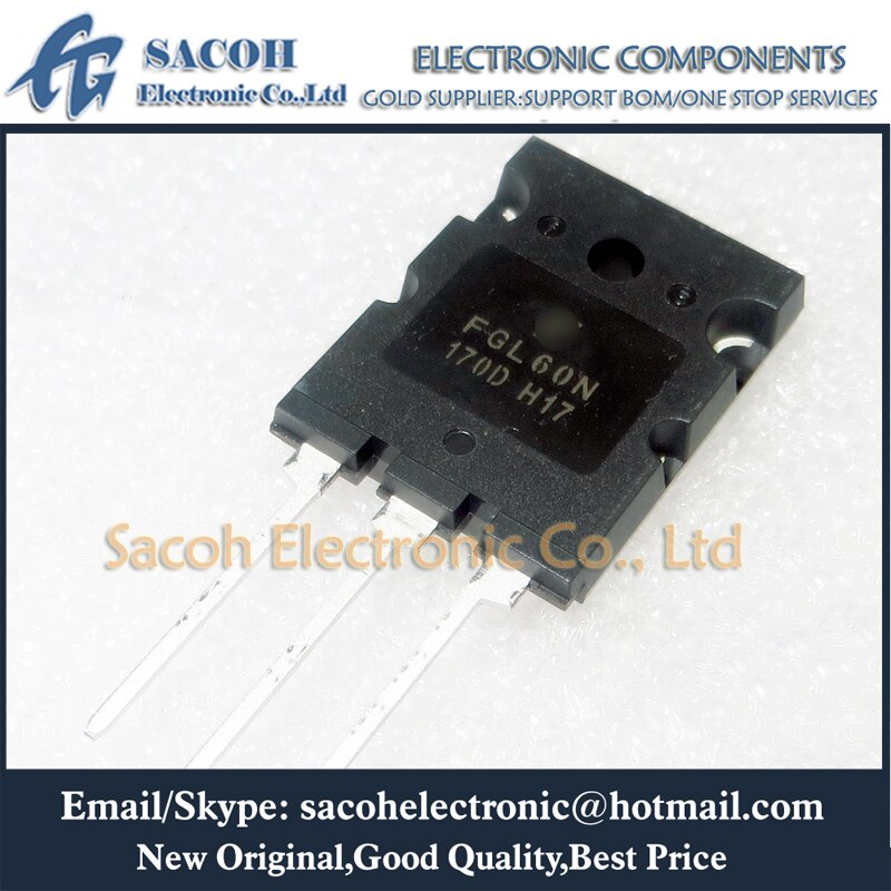New original 1PCS FGL60N170D G60N170D FGL60N170 60N170 TO-264 60A 1700V Very High Voltage Power IGBT Transistor