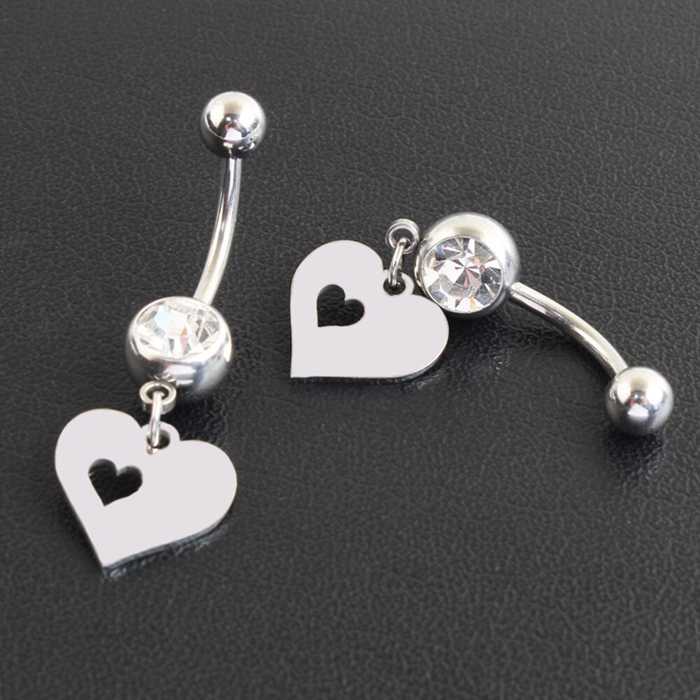Butterfly Navel Nail Ball Clip Navel Ring Belly Navel Rings Belly Navel Button Rings Drop Dangle Body Belly Piercing