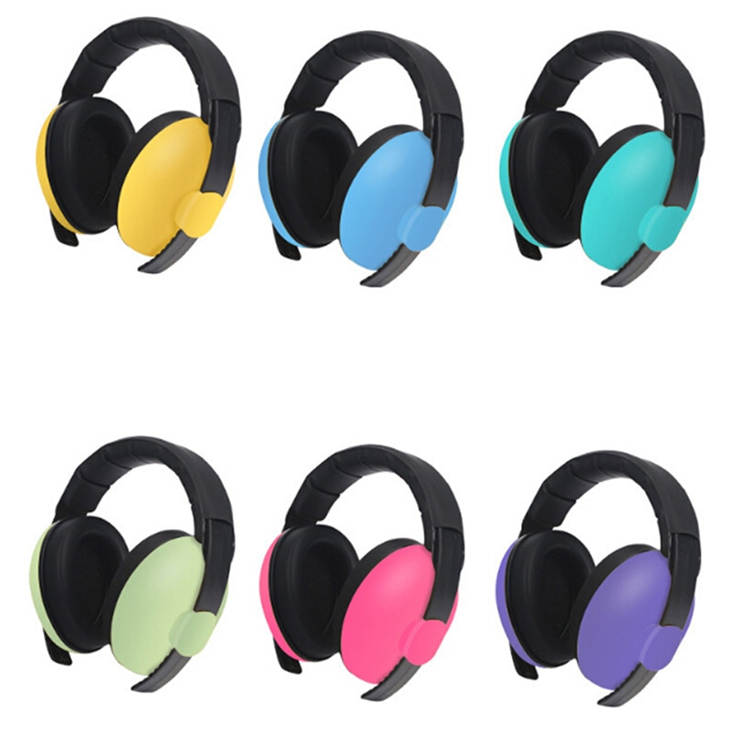 1PC Baby Hearing Protector Soft Earmuffs for Infant Kids Noise Reduction Ear Protection Ear Muffs for 3 Months-5 Years Old Child