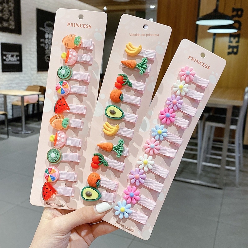 Children's Hair Accessories Baby Hair Clip Little Girl Hairless Duckbill Clip Bangs Clip Girl Cute Hair Clip Hair Accessori