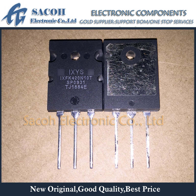 New Original 1PCS IXFK420N10T or IXFK360N10T IXFK360N15T2 IXFK320N17T2 IXFK520N075T2 TO-264 420A 100V High Current MOSFET