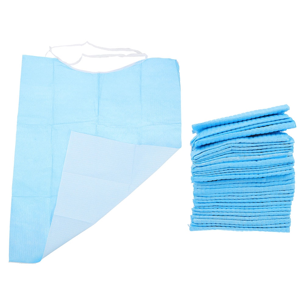 Bibs Adult Disposable Bib Eating Elders Aprons Adults Elderly Bids Home Waterproof Friendly Clothing Mealtime Skin Feeding Men