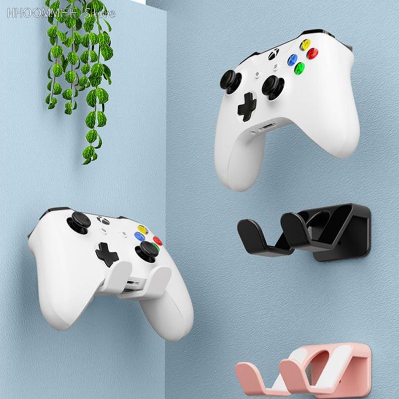 Universal Wall Mounting Hanging Bracket Game Handle Controller Headset Hook Hanger Storage Shelf Holder For Ps Xbox Switch Pro