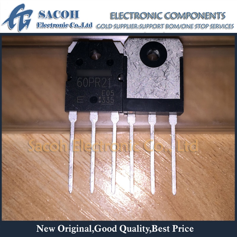 New Original 5PCS/Lot GT60PR21 60PR21 or GT50NR21 50NR21 TO-3P 60A 1100V N-channel IGBT