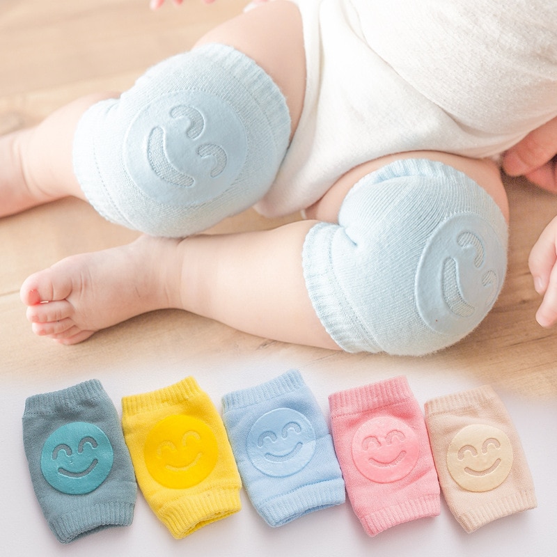 1 Pair Baby Knee Pads Cotton Crawling Elbow Pads Safety Knee Pads Leg Pads Baby Accessories Baby Knee Socks