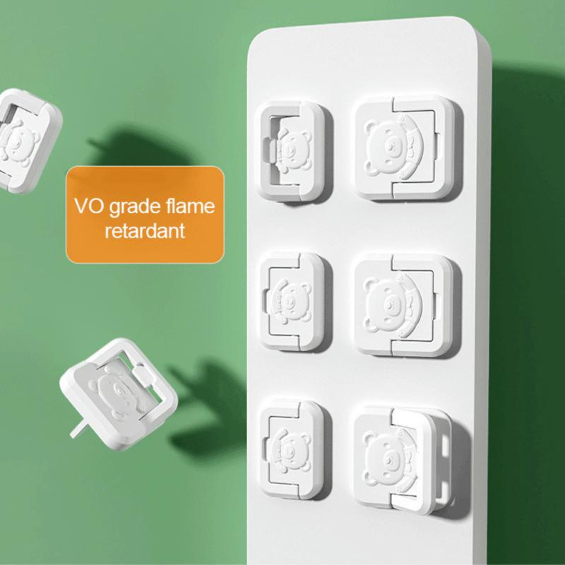 Cute Electric Socket Outlet Plug Protection 2/3 Hole Anti Shock For Baby Child Safety Kit Socket Protection Cover Child Safety