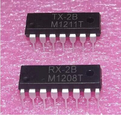 10pcs/lot 5 Pairs RX-2B TX-2B DIP-16 RX2B TX2B New original