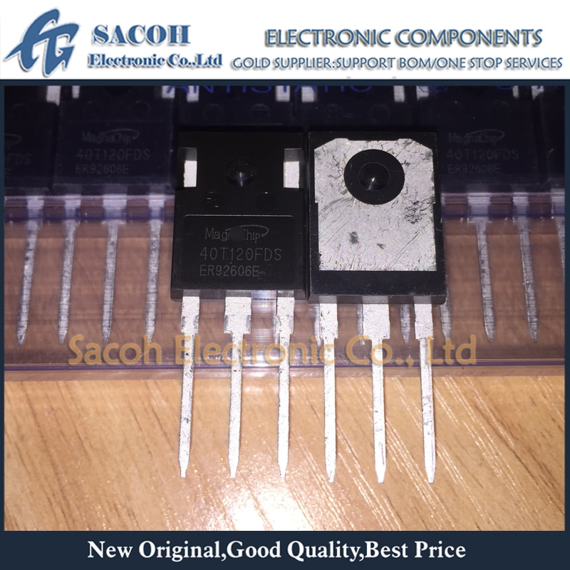 New Original 5PCS/Lot MBQ40T120FDS 40T120FDS or MBQ40T120FES 40T120FES or 40T120FDHA 40T120FDHS 40T120FDH TO-247 40A 1200V IGBT