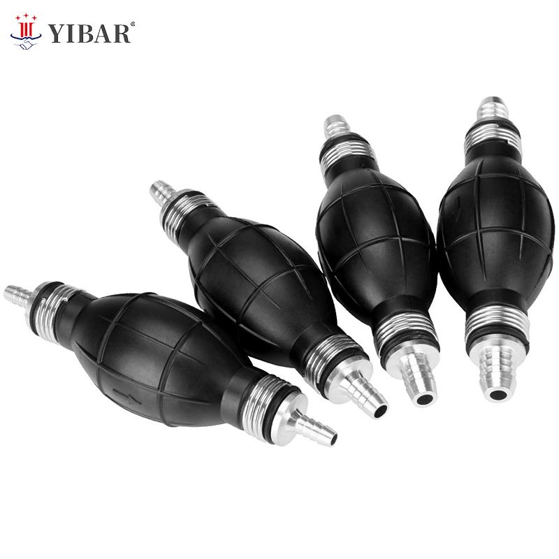 6mm/8mm/10mm/12mm Hand Fuel Pump Line Rubber Aluminum Hand Primer Bulb oil transfer petrol for Car Boat Marine Outboard