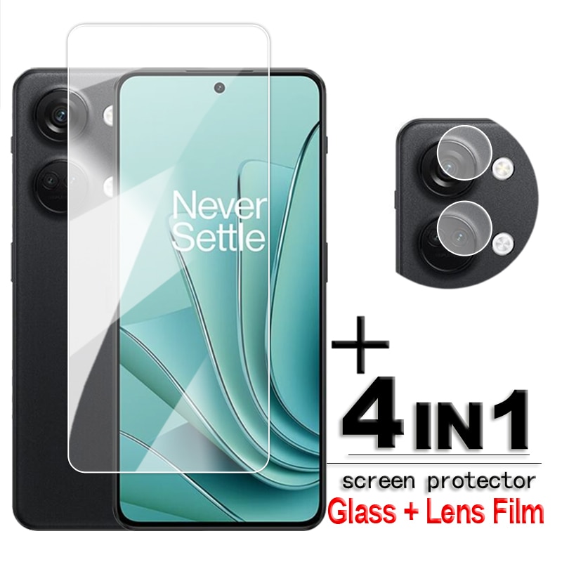 For OnePlus Ace 2V 5G Glass OnePlus Ace 2V Tempered Glass 6.74 inch Transparent HD Screen Protector For OnePlus Ace 2V Lens Film