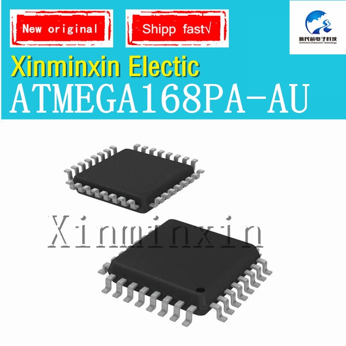 1PCS/lot ATMEGA168PB-AU LQFP32 IC chip New Original