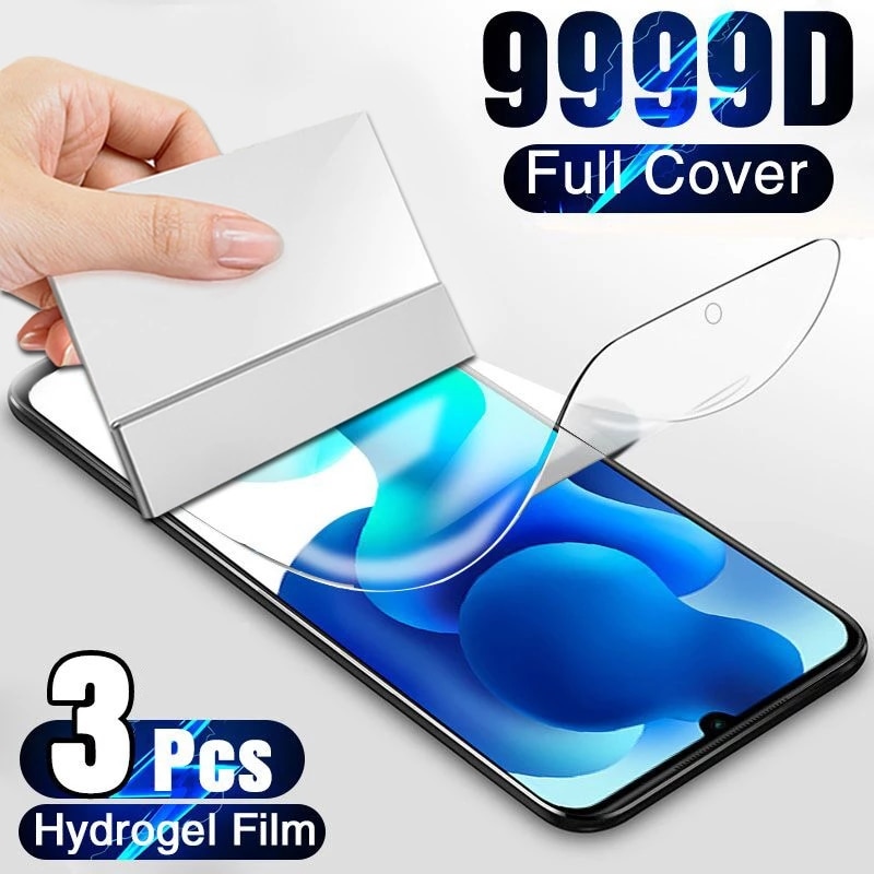 3PCS Hydrogel Film For Nokia C21 C21 G11 Plus G21 Protective Film Screen Protector For Nokia C2 2nd Edition Not Tempered Glass