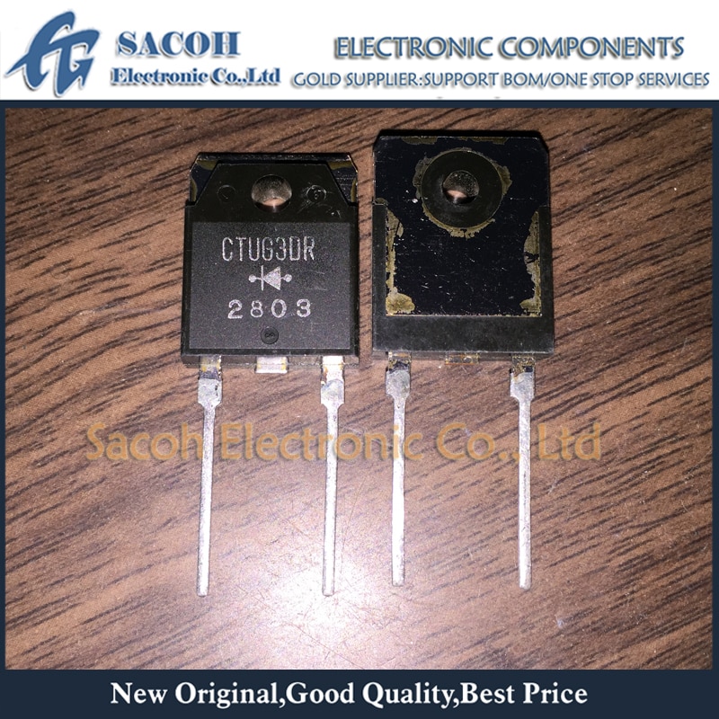 New original 5PCS/Lot CTU-G3DR CTUG3DR TO-3P 6A 1300V Fast Recovery Diode