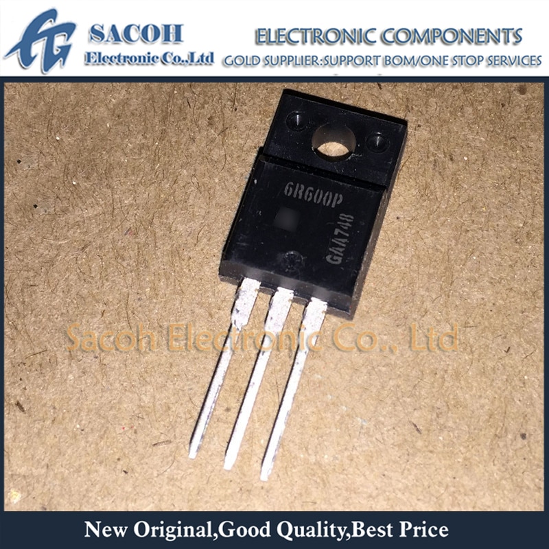 New Original 10PCS/Lot IPA60R600CP 6R600P or IPP60R600CP 6R600 TO-220F 6.1A 600V Power MOSFET Transistor