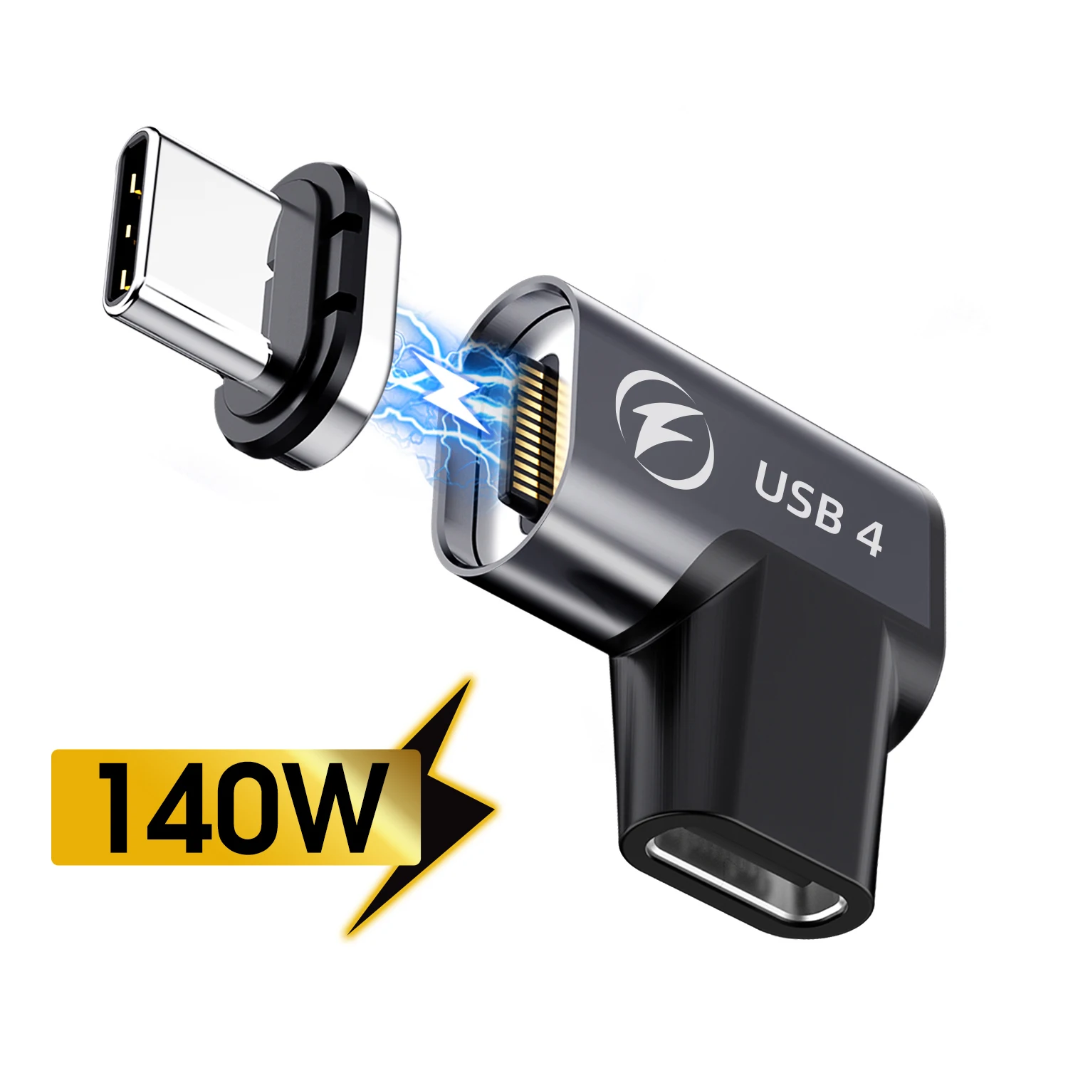 USB C to C 8K@60Hz Data Transfer 140W 20Gbps Type C Adapter Quick Charge 5A USB4.0 Magnetic