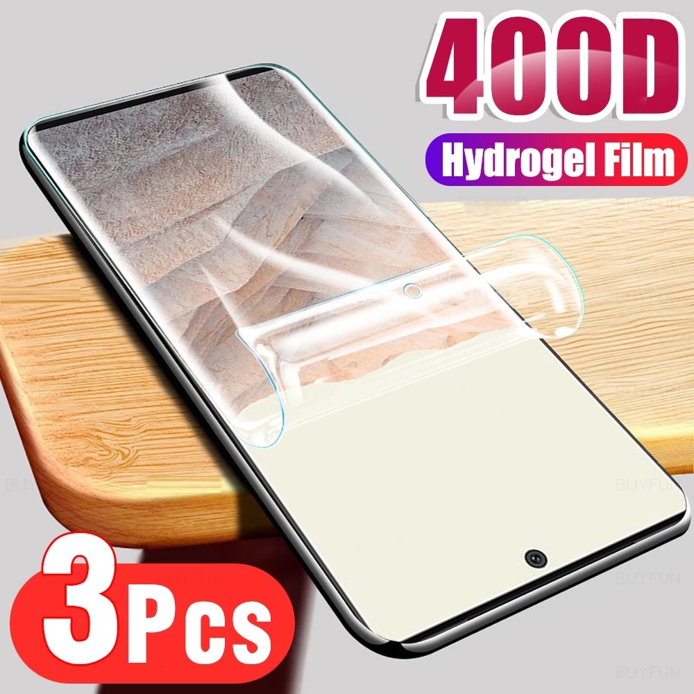 3PCS HD Hydrogel Film For Motorola Moto G53 6.5" Protective Film For Moto G53 Screen Protector Cover