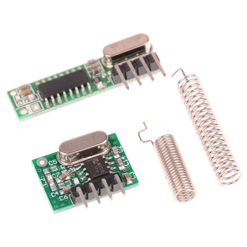 433 Mhz Superheterodyne RF Receiver and Transmitter Module 433Mhz Remote controls For Arduino uno Wireless module Diy Kits
