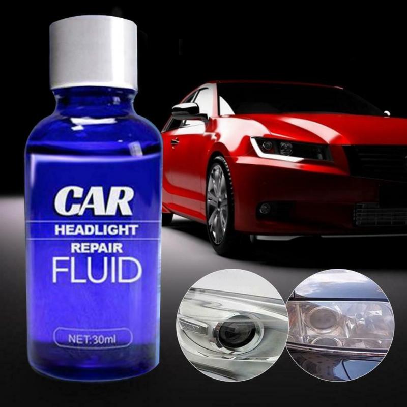 Car Headlight Polishing Fluid Restoration Car Scratch Car Headlight Maintenance Clean Retreading Agent Spray Polish Repair Fluid