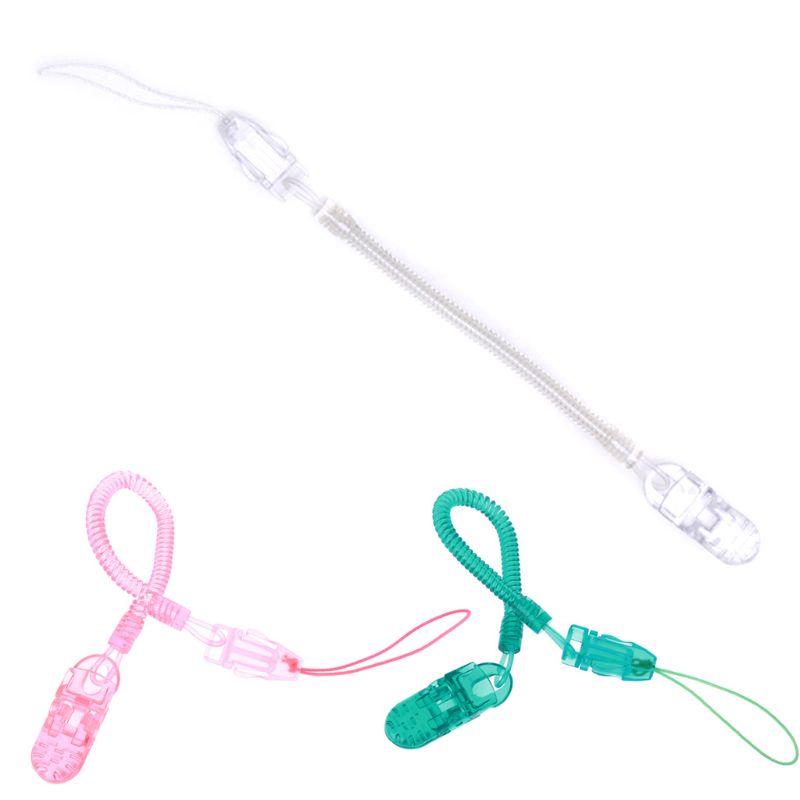 Pacifier Chain Retractable For Newborn Soothers Dummy Holder Teething Toys
