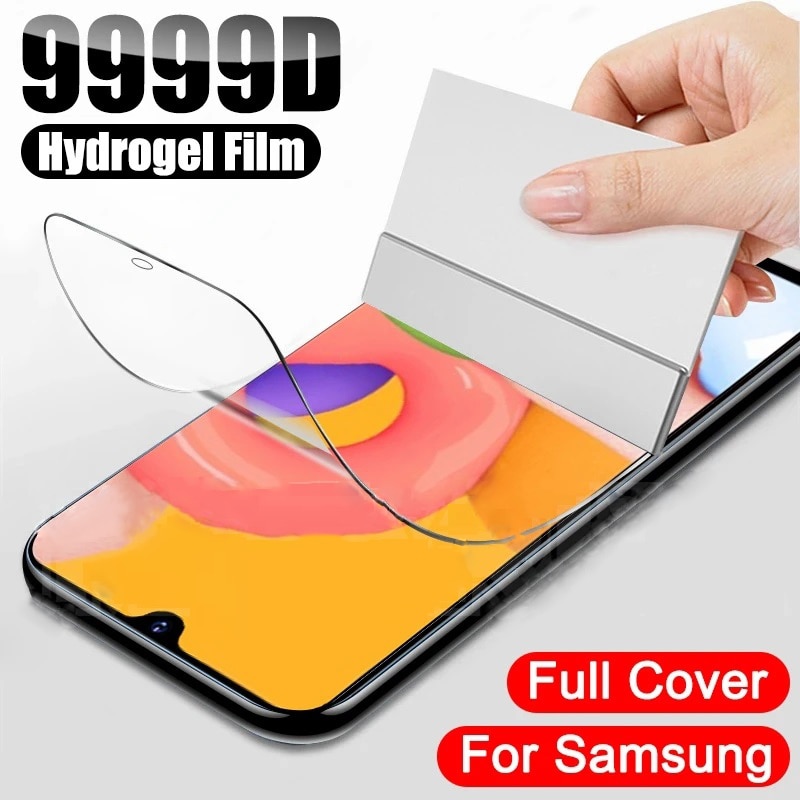 Protection Film For Samsung Galaxy A02 A03s A12 Nacho A22 4G 5G A32 A42 A52 A52s A72 Hydrogel Film Screen Protective Cover Film