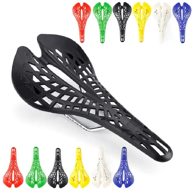 Mountain Road  Seat Saddle Carbon Fiber Racing Bike Riding Hollow Saddle Seats Bike Cycling Parts