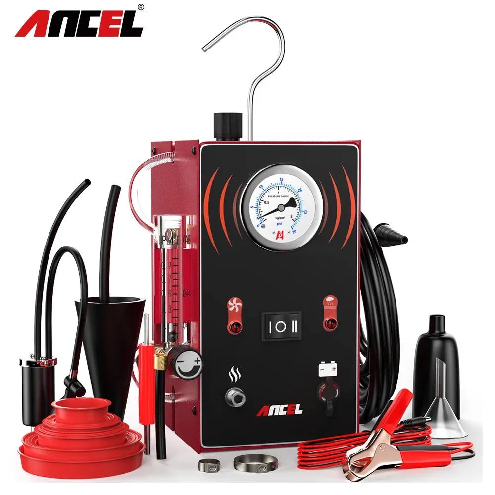 ANCEL S300 Car Smoke Leak Detector Turbo 12V with Pump EVAP Pipe Leak Locator Smoke Generator