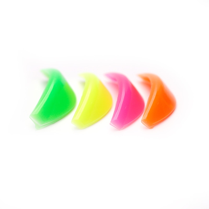4pairs Colorful Silicone Eyelash Perm Pad Recycling 3D Eyelash Curler Rods Lashes Shield Lifting Makeup Accessories Applicator T