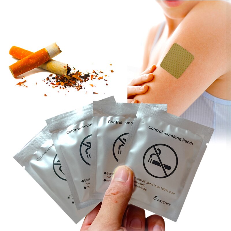 20pcs/4bags Quit Smoking Patch Natural Ingredient Anti Smoke Patch Stop Smoking Health Care Chinese Herbal Medical Plaster