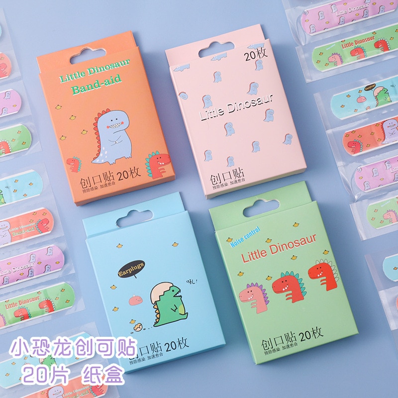 20pcs/box Cartoon Animal Flowers Band Aid Portable Wound Patch Plaster for Children Kids Medical Strips Adhesive Bandages